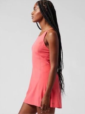 Athleta Infinity Active Dress romper Size Medium Pink